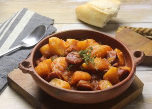 Receta patatas riojana