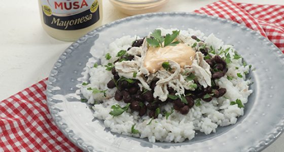 Ropa vieja de pollo