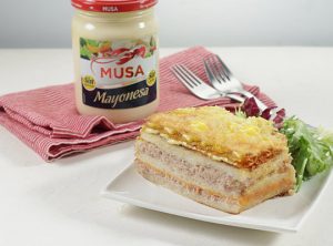 recetas Pastel de paté de jamón cocido