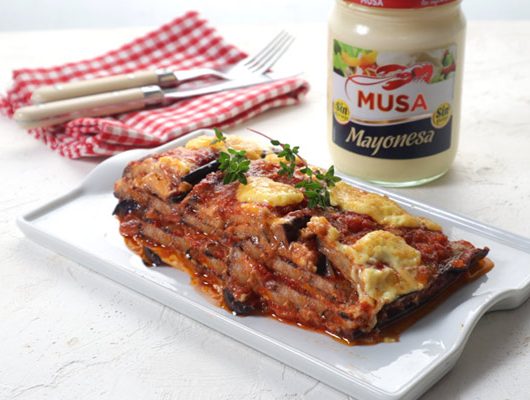 recetas Berenjenas gratinadas con tomate y mayonesa