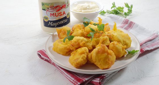 Mini Pavías de bacalao