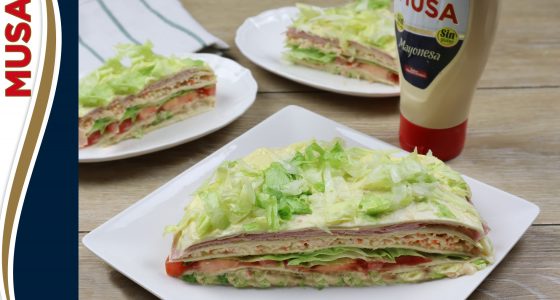 Pastel de tortillas mexicanas