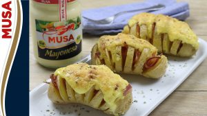 patatas hasselback