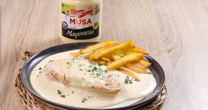 Pollo a la mayonesa