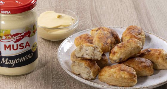Nuggets de pollo caseros