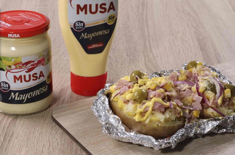 Patatas rellenas al estilo feria