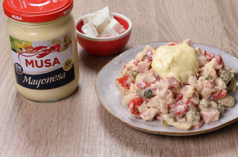 ensalada de alubias
