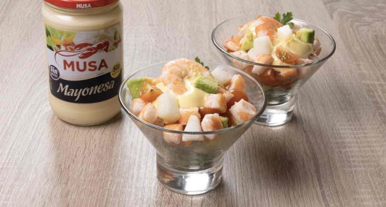 Cocktail de langostinos