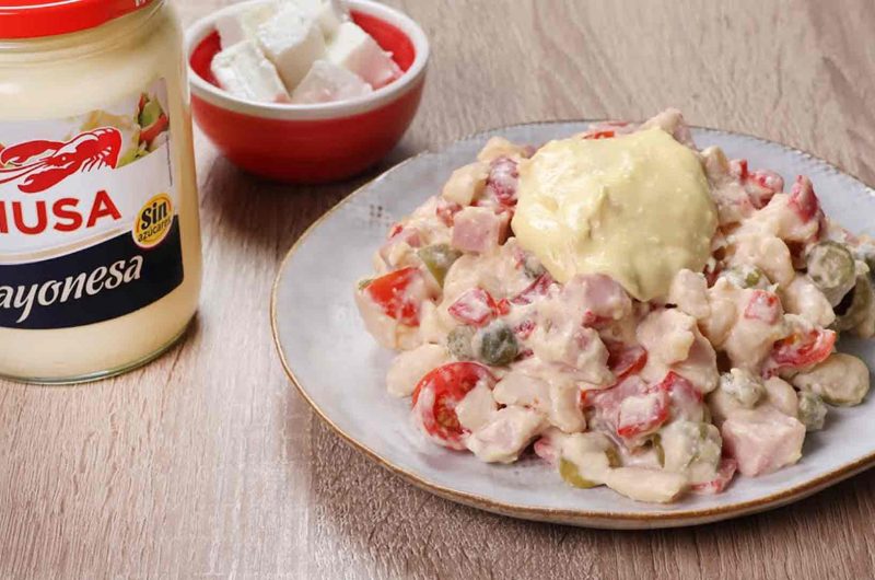 Ensalada de alubias