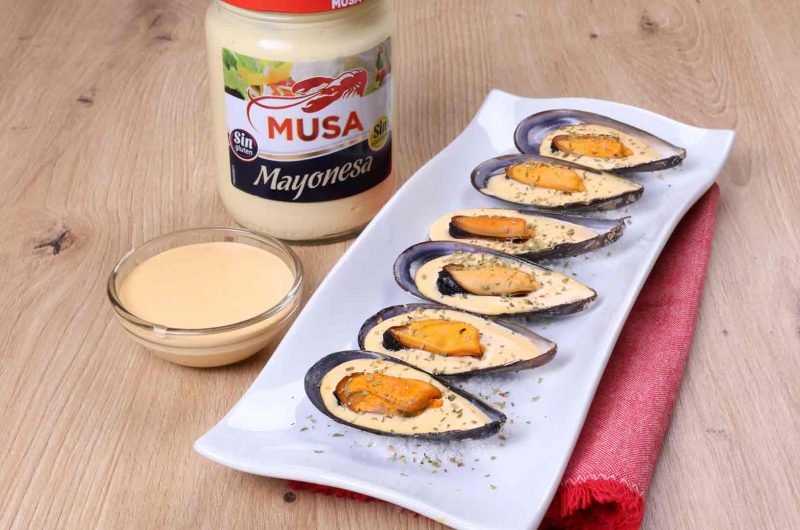 Mejillones a la crema de escabeche
