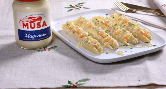  Espárragos Rellenos de Salmón