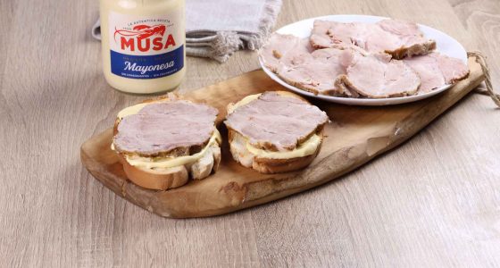  Carne mechada con Mayonesa Musa