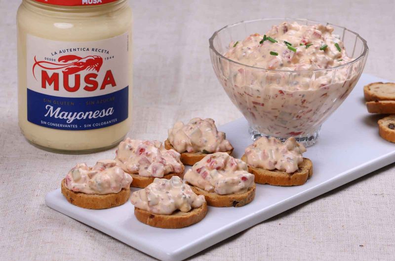 Paté de Navidad con Mayonesa