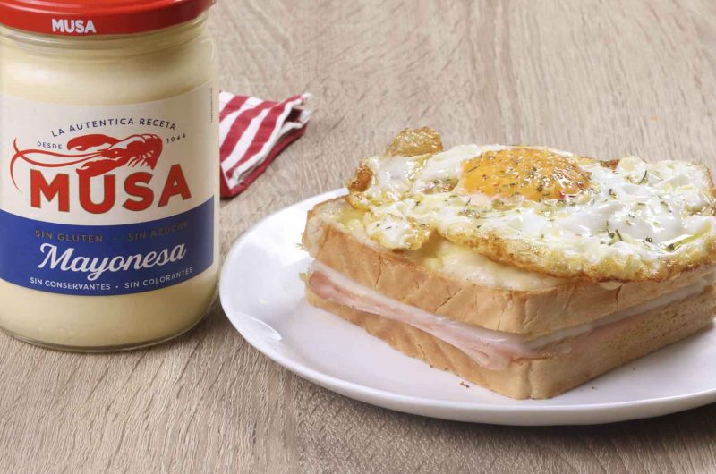 Sándwich Croque Madame