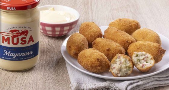 Croquetas de serranito con Mayonesa