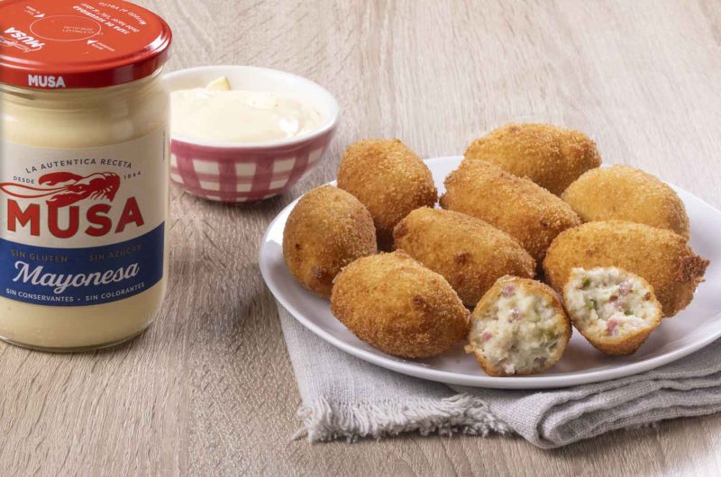Croquetas de serranito con Mayonesa
