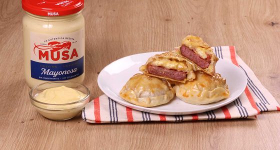 Empanadillas de Mini Hamburguesas