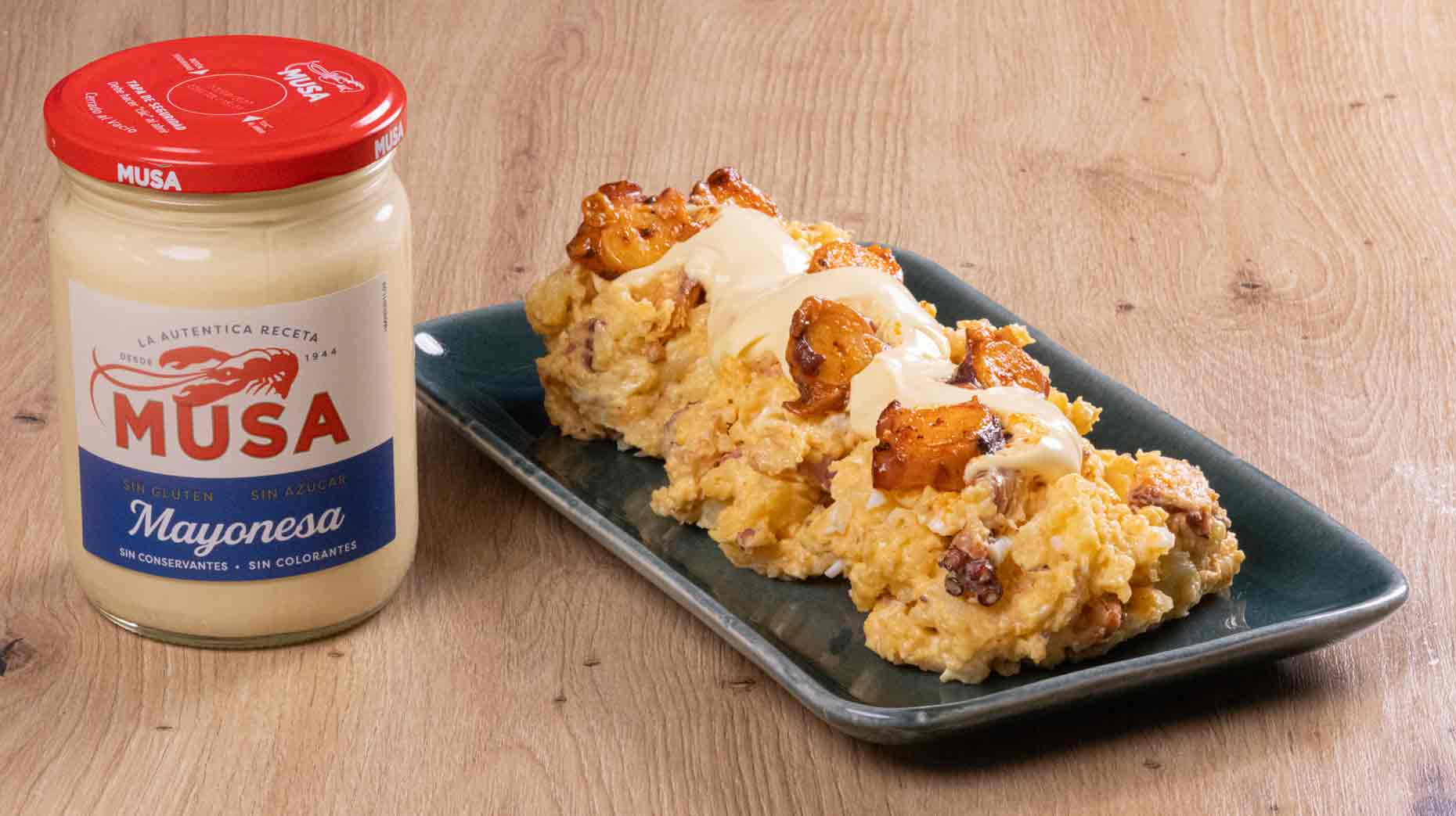 Ensaladilla de patata y pulpo